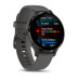 Умные часы Garmin Venu 3S 41mm Advanced GPS Smartwatch Pebble Gray с темно-серым ремешком