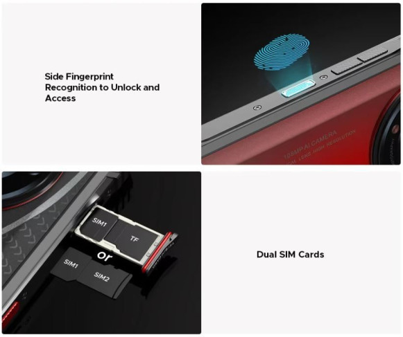 Смартфон Doogee S118 Pro 8/512Gb Cornelian Red