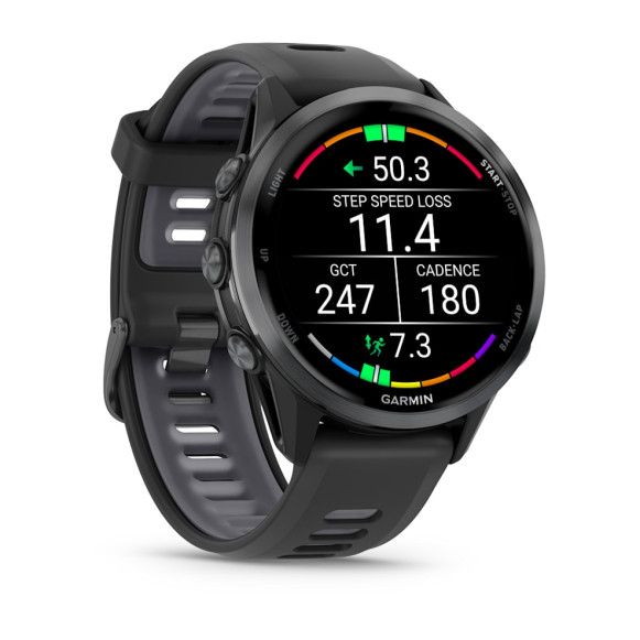 Умные часы Garmin Forerunner 970 Titanium Black