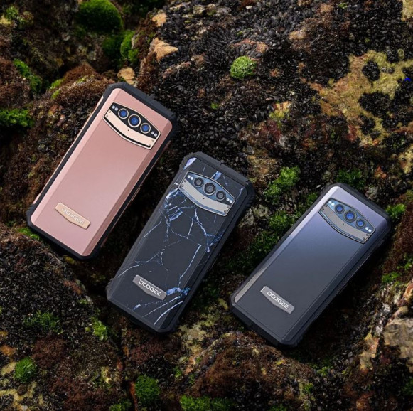 Смартфон Doogee V30T 12/256Gb Marble Black