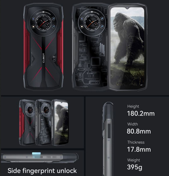 Смартфон Cubot KingKong Star 12/256Gb Red